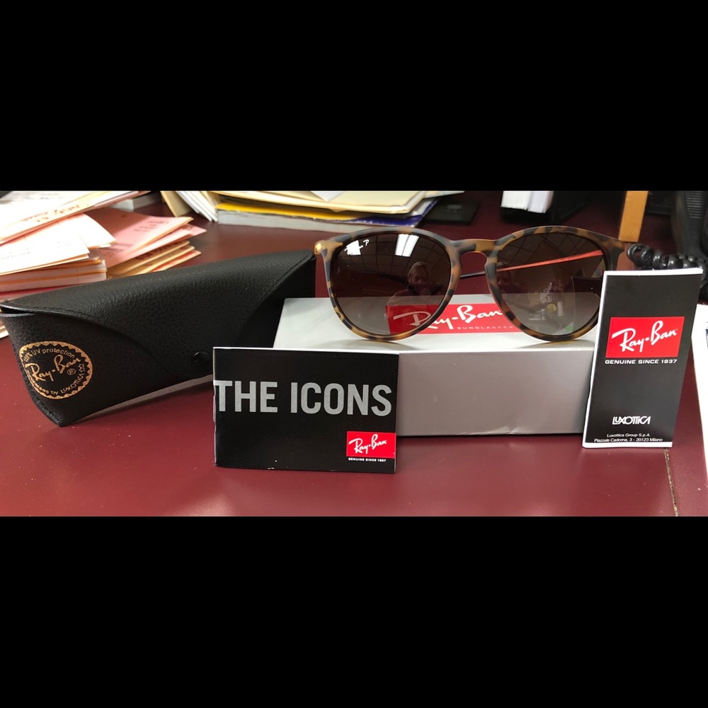 Rayban polarized katy Erika sunglasses